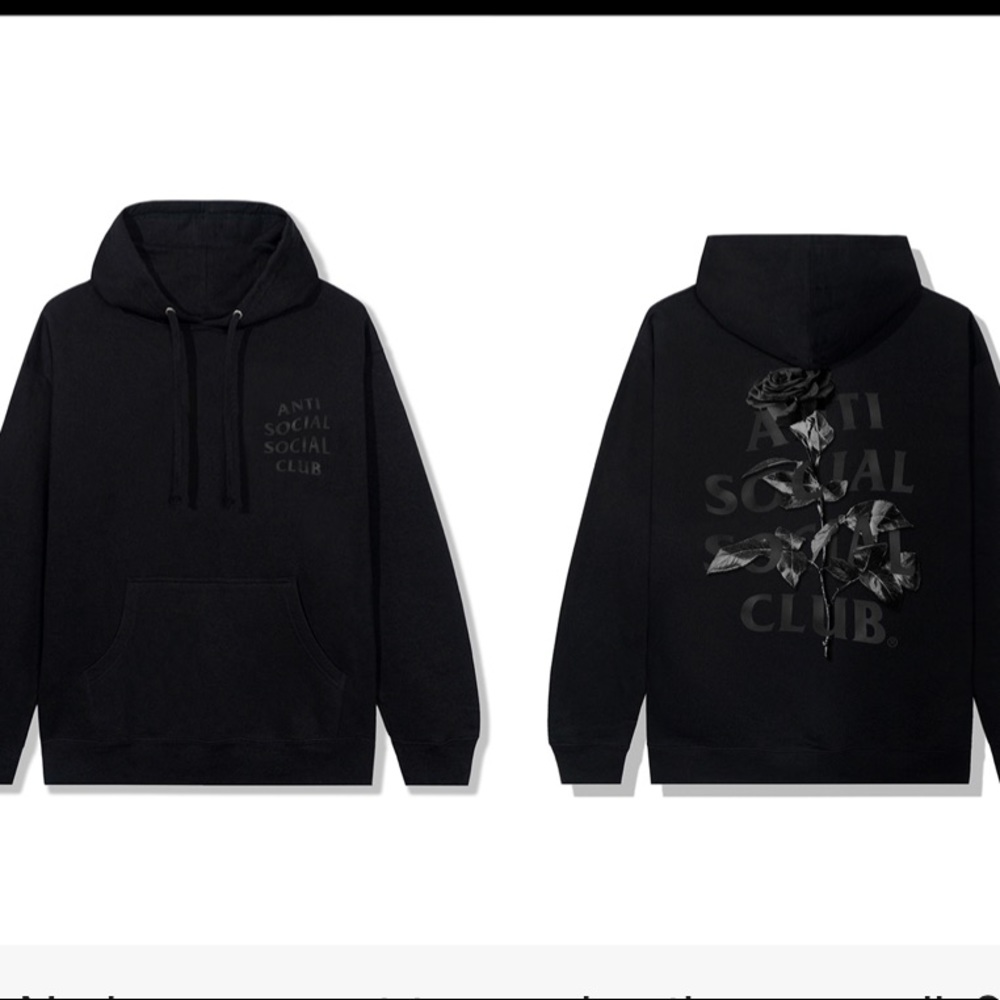MEMBERS ONLY, ANTISOCIALSOCIAL CLUB HOODIE